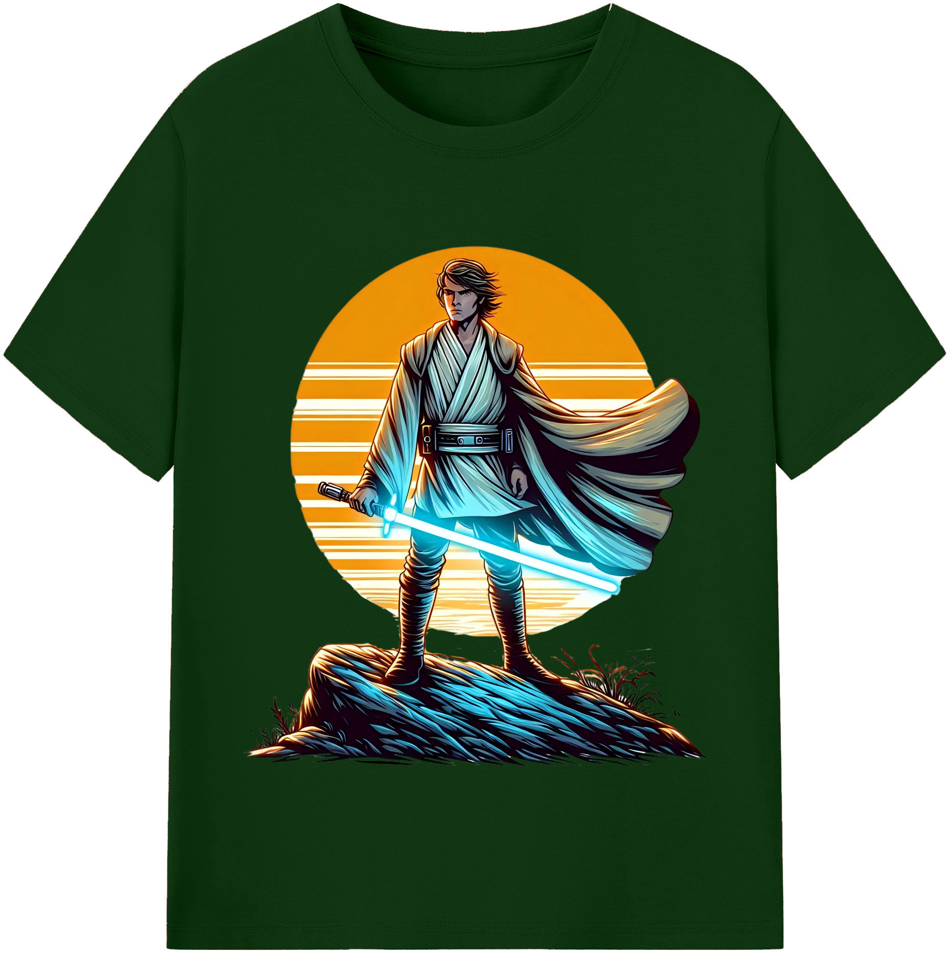 （画像用） スター・ウォーズ Star Wars 綿100％半袖Tシャツ（フロントプリント）
